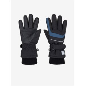 Modro-černé dětské zimní rukavice LOAP Rulik