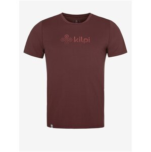 Vínové pánské sportovní tričko Kilpi TODI