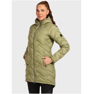 Zelený dámský zimní kabát Kilpi LEILA-W