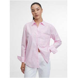 Růžová dámská košile ORSAY