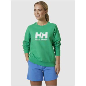 Zelená dámská mikina HELLY HANSEN HH Logo Crew Sweat 2.0