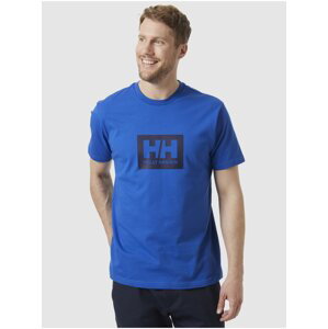 Modré pánské tričko HELLY HANSEN HH Box T-Shirt