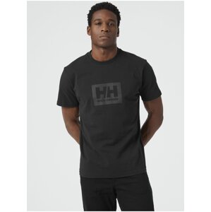 Černé pánské tričko HELLY HANSEN HH Box T-Shirt