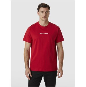 Červené pánské tričko HELLY HANSEN Core T-Shirt