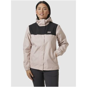 Černo-růžová dámská sportovní bunda HELLY HANSEN Vancouver Rain Jacket