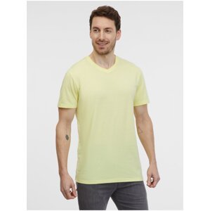 Světle žluté pánské tričko SAM 73 Fidel
