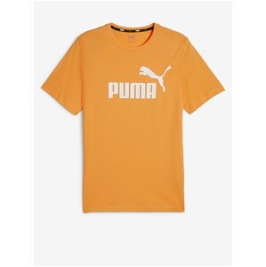 Oranžové pánské tričko Puma ESS Logo Tee