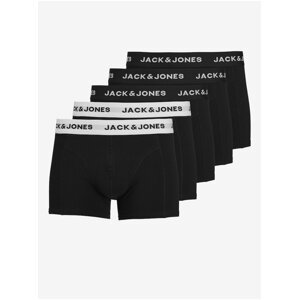 Sada pěti pánských boxerek Jack & Jones Solid