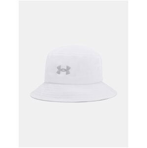 Bílý klobouk Under Armour W Blitzing Bucket