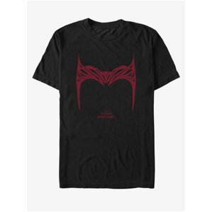 Černé unisex tričko Marvel Wanda Helm