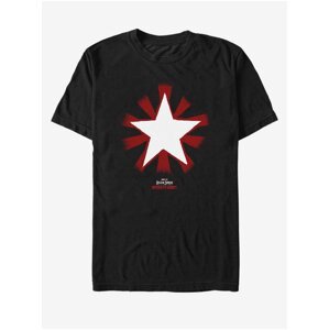 Černé unisex tričko Marvel Star Chavez