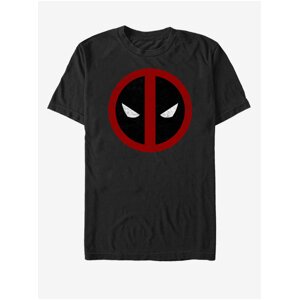 Černé unisex tričko Marvel DeadPool Straight Away