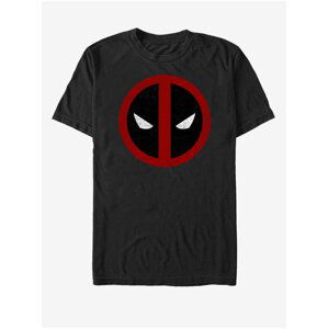 Černé unisex tričko Marvel DeadPool Straight Away