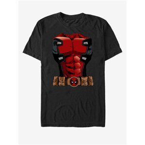 Černé unisex tričko Marvel Deadpool Armor