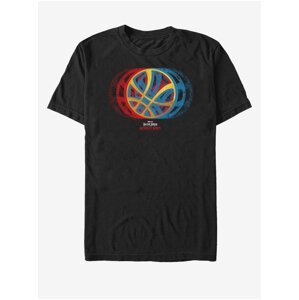 Černé unisex tričko Marvel Gradient Seal