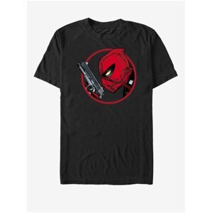 Černé unisex tričko Marvel Dead Crest