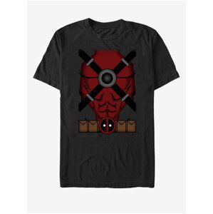 Černé unisex tričko Marvel Deadpool Costume