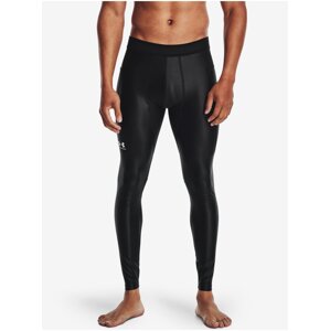 Černé pánské legíny Under Armour UA HG IsoChill Leggings-BLK