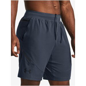 Šedé pánské kraťasy Under Armour UA Unstoppable Shorts-GRY