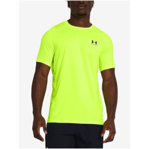 Zelené pánské sportovní tričko Under Armour UA HG Armour Fitted SS-GRN