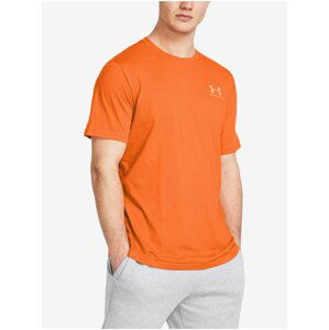 Oranžové pánské tričko Under Armour UA M SPORTSTYLE LC SS