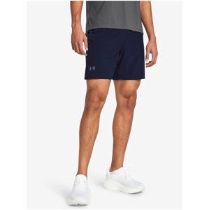 Tmavě modré pánské sportovní kraťasy Under Armour UA LAUNCH PRO 7'' SHORTS