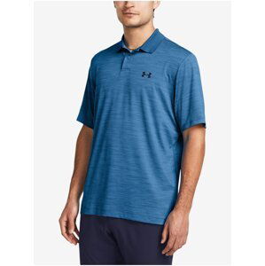 Modré pánské sportovní polo tričko Under Armour UA Performance 3.0 Polo