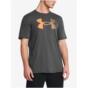 Šedé pánské tričko Under Armour UA BIG LOGO FILL SS