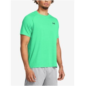 Zelené pánské sportovní tričko Under Armour UA Tech Textured SS