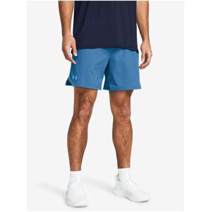 Modré pánské sportovní kraťasy Under Armour UA Vanish Woven 6in Shorts