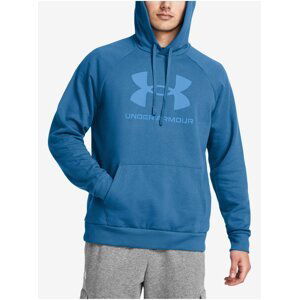 Modrá pánská mikina Under Armour UA Rival Fleece Logo HD