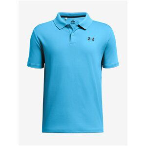 Modré klučiičí sportovní polo tričko Under Armour UA Performance Polo