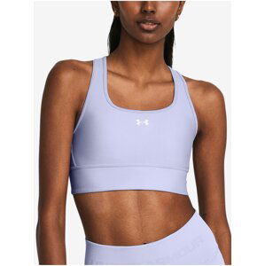 Fialová dámská sportovní podprsenka Under Armour Crossback Longline