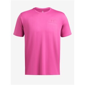 Tmavě růžové pánské sportovní tričko Under Armour Vanish Energy SS