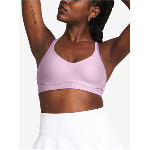 Světle fialová dámská sportovní podprsenka Under Armour UA Infinity Low 2.0 Bra