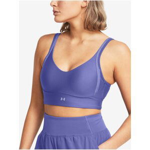 Fialová dámská sportovní podprsenka Under Armour UA Infinity Low 2.0Strap Bra