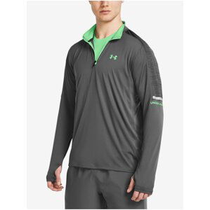 Tmavě šedá pánská sportovní mikina Under Armour UA Tech Utility 1/4 Zip