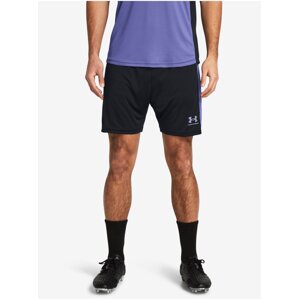 Modro-černé pánské sportovní kraťasy Under Armour UA M's Ch. Knit Short