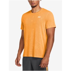 Oranžové pánské sportovní tričko Under Armour UA Launch Splatter SS