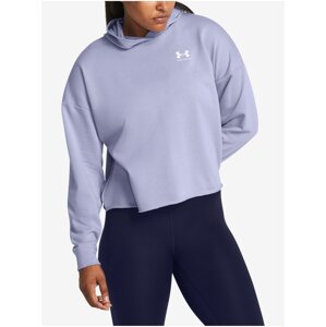 Světle fialová dámská sportovní mikina Under Armour UA Rival Terry OS Hoodie