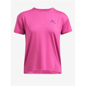 Tmavě růžové dámské sportovní tričko Under Armour UA Vanish Energy SS 2.0
