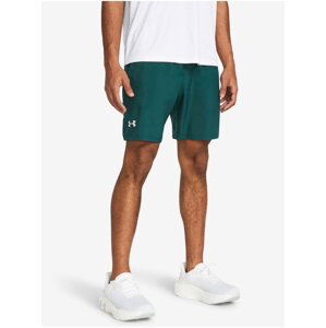 Petrolejové pánské sportovní kraťasy Under Armour UA LAUNCH 7'' SHORTS