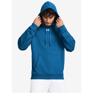 Modrá pánská mikina Under Armour UA Rival Fleece Hoodie