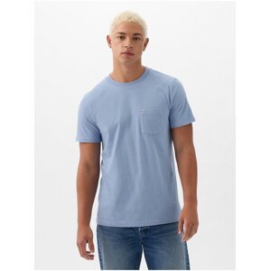 Modré pánské tričko s kapsičkou GAP