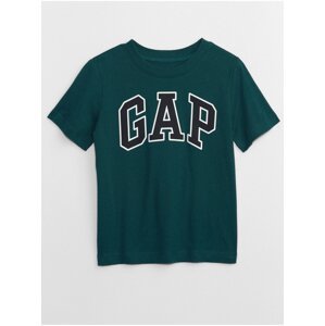 Tmavě zelené klučičí tričko GAP