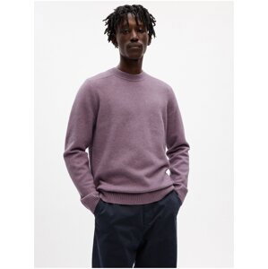 Světle fialový pánský svetr s příměsí vlny GAP