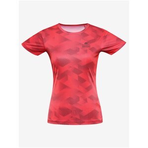 Tmavě růžové dámské sportovní tričko ALPINE PRO Quatra