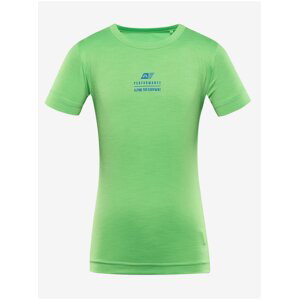 Zelené děstké sportovní tričko ALPINE PRO Basiko