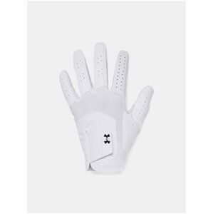 Bílé pánské sportovní rukavice Under Armour UA Iso-Chill Golf