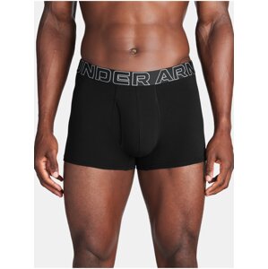 Sada pánských boxerek v černé barvě Under Armour UA Performance Cotton 3in